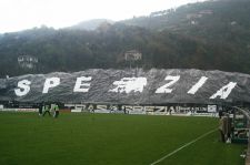 Tifosi Spezia a Sorrento con l'